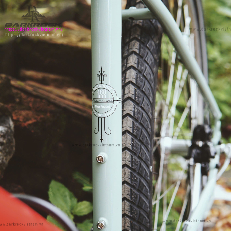 Darkrock Super travel 2 retro MTB - Ảnh 5