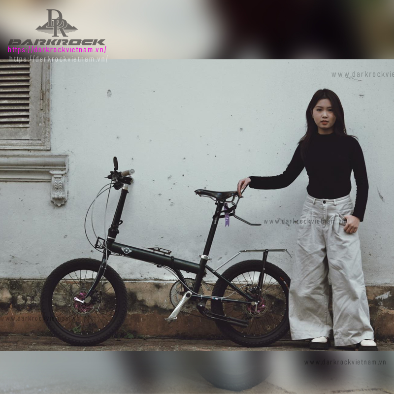Khung xe đạp gấp Darkrock Jungle 20 inch - Ảnh 24