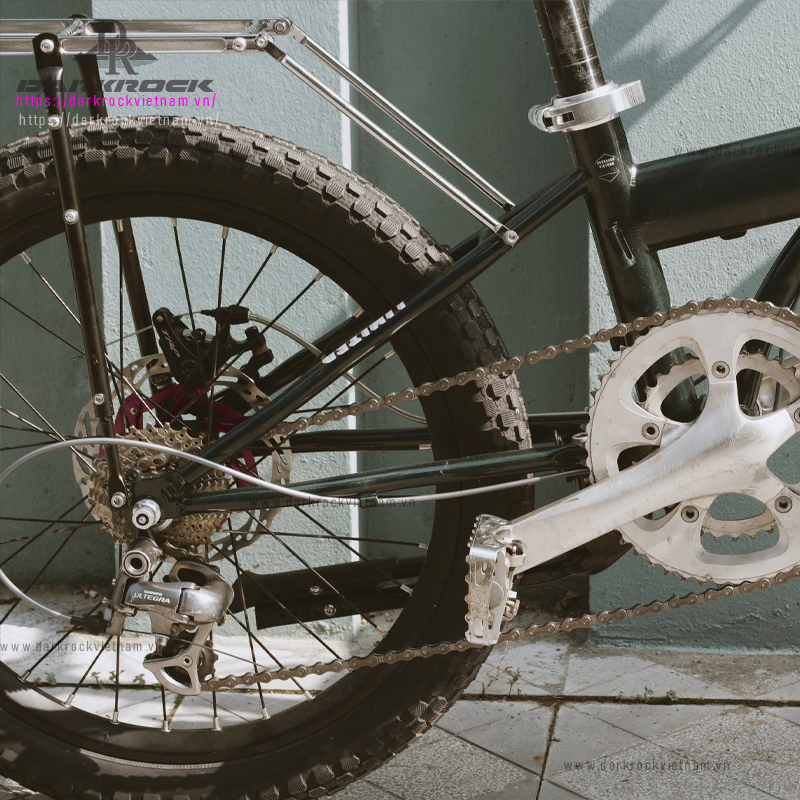 Xe đạp gấp Darkrock Jungle - Ảnh 14