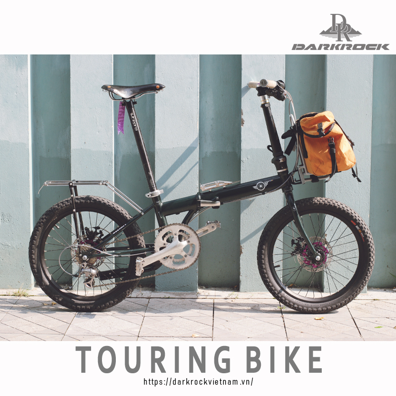Xe đạp gấp darkrock jungle