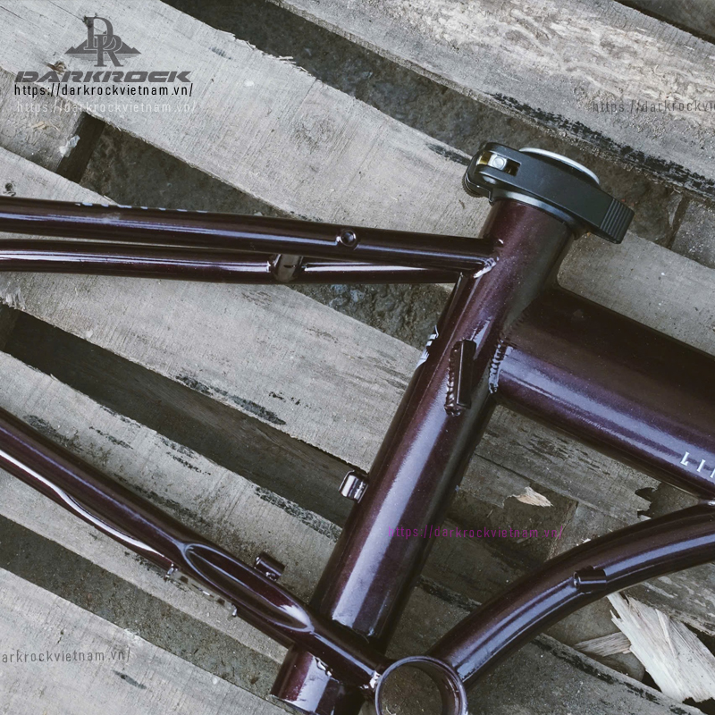 Khung xe đạp gấp Darkrock Jungle 20 inch - Ảnh 10