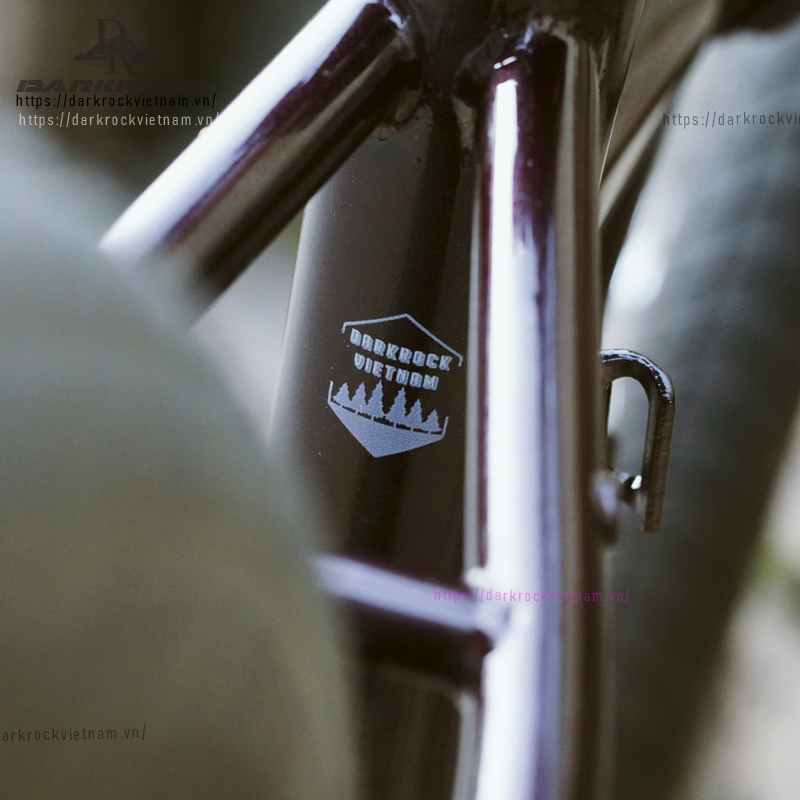 Khung xe đạp gấp darkrock jungle 20 inch