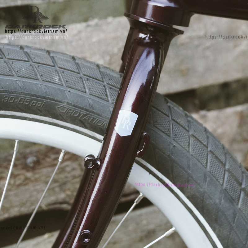 Khung xe đạp gấp Darkrock Jungle 20 inch - Ảnh 8