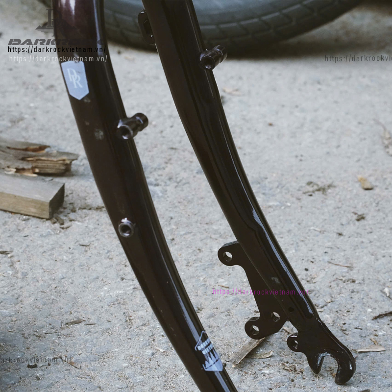 Khung xe đạp gấp Darkrock Jungle 20 inch - Ảnh 5
