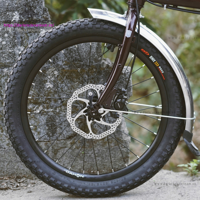 Xe đạp gấp Darkrock Jungle 20inch (Sao chép) - Ảnh 25