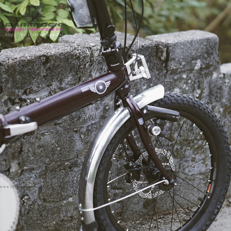 Xe đạp gấp Darkrock Jungle 20inch (Sao chép) - Ảnh 16