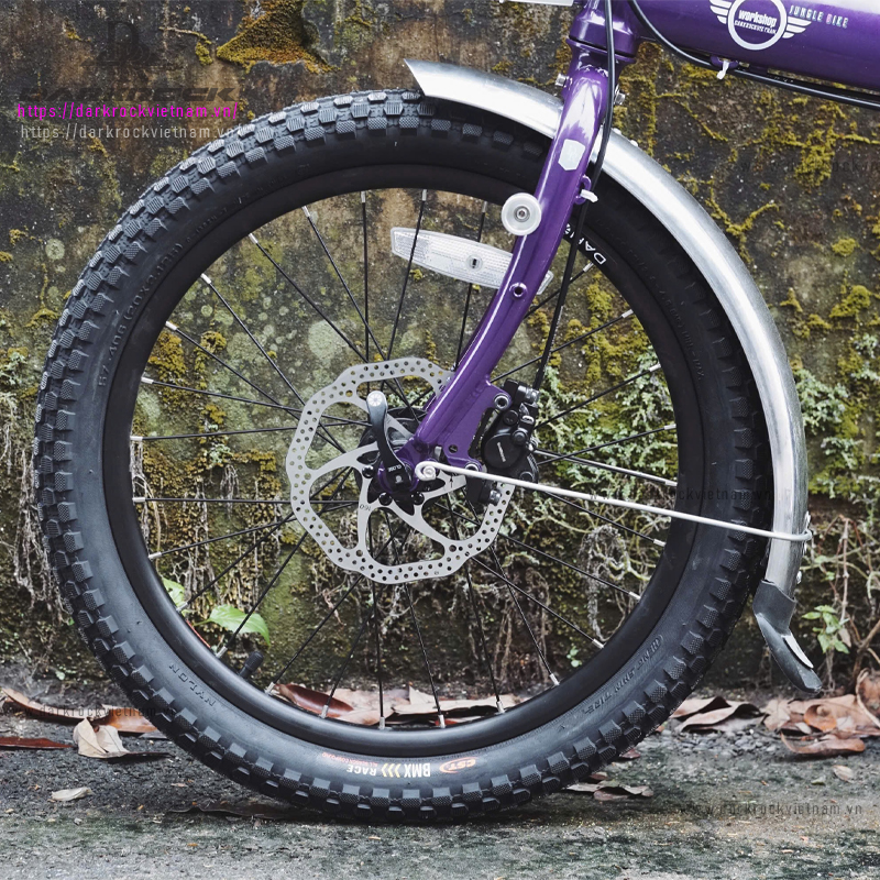 Xe đạp gấp 20 inch Darkrock Jungle - Ảnh 16