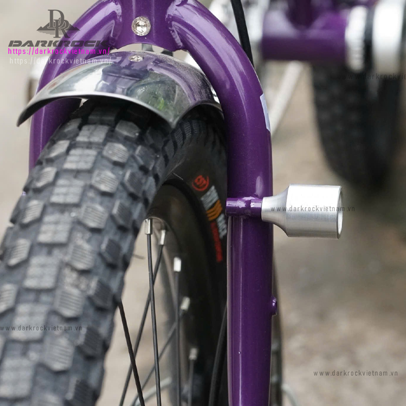 Xe đạp gấp 20 inch Darkrock Jungle - Ảnh 5