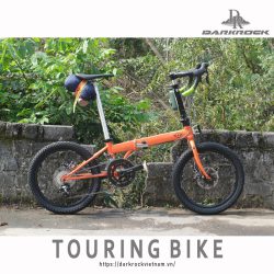 Xe đạp gấp gravel Darkrock Jungle