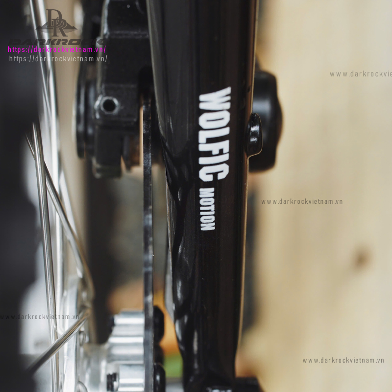 Mini velo khung thép WOLFIC Alpha 20 inch